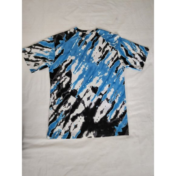 Badger Men's CALIFORNIA Tie Dri Performance Shirt Blue Black White Size Large - Picture 10 of 11